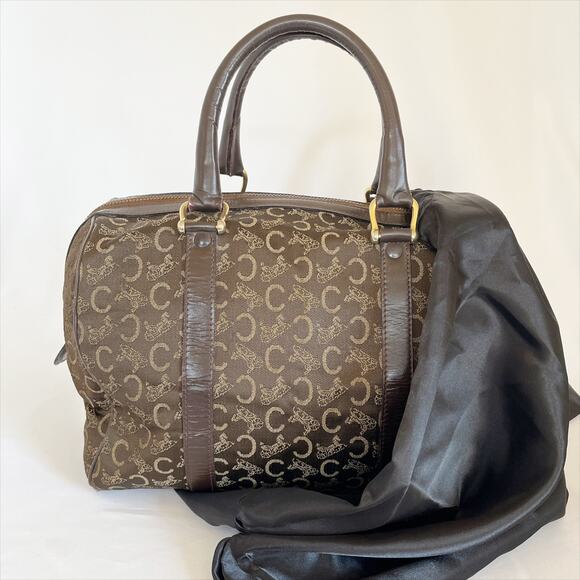 Celine Brown Monogram Shoulder Bag - Picture 2 of 13